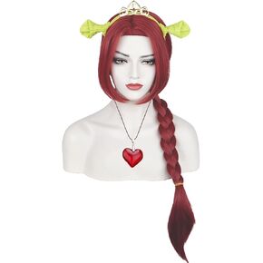 ATAYOU 6Pcs Short Blue Wig with Accessories for Women Halloween Cosplay costume in Saudi Arabia