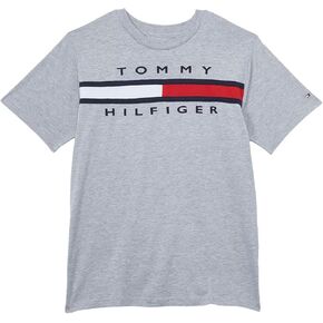 Tommy Hilfiger Boy's Short Sleeve Flag Crew Neck T-shirt