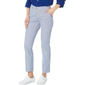 Tommy Hilfiger Women's Hampton Chino Pants – Lightweight Pants With Relaxed Fit