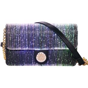 LED Bags Light up Purse 7 Colors Festival Evening Clutch Luminous Crossbody Bag Glow Handbags Leather Shoulder Bag
