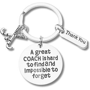 Sportybella - Field Hockey Coach Keychain, Field Hockey Coach Gifts, Keychain for Men and Women