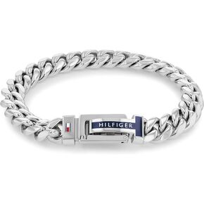 Tommy Hilfiger Men's Jewelry Ionic Thin Steel Chain Bracelet