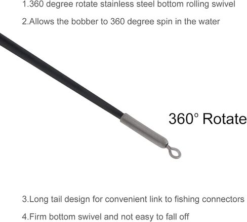 OriGlam 5pcs EVA Foam Floats Fishing Bobbers Fishing Floats, Bobbers Fishing Floats Foam Plastic Bobber Sea Fishing Striking Float for Pike Perch Carp Bass (10g) in Saudi Arabia