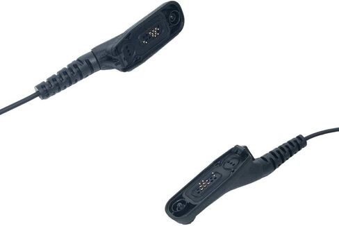 سماعة أذن مع ميكروفون PTT لموتورولا MTP850 MOTOTRBO XPR6550 APX6000 XPR7350 XPR6350 جهاز اتصال لاسلكي ثنائي الاتجاه على شكل G أسود in Kuwait