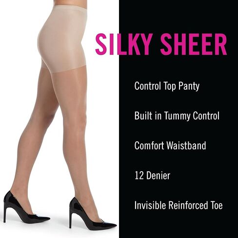 HUE Women's 2 Pack Sheer Tights Assorted Womens Tights Including Control Top, Fishnet, Lace, Toeless Pantyhose in Saudi Arabia