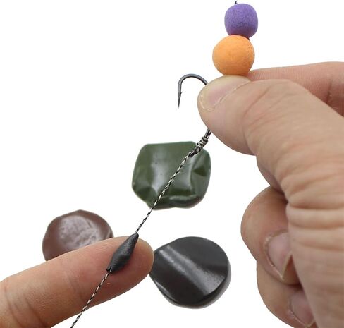Tungsten Putty Weights Silt Mud Soft Sinker Sticky Tungsten Putty Fishing Weights Easily Adjust Weights for Derby Car Carp Fishing Lure Weights Tungsten Buffer Weights in Saudi Arabia