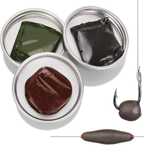 Tungsten Putty Weights Silt Mud Soft Sinker Sticky Tungsten Putty Fishing Weights Easily Adjust Weights for Derby Car Carp Fishing Lure Weights Tungsten Buffer Weights in Saudi Arabia
