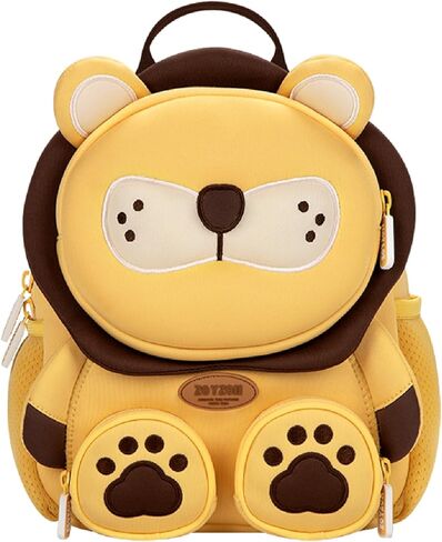 حقيبة ظهر Zoy zoii للأطفال، حقيبة سفر صغيرة لطيفة على شكل أسد لمرحلة ما قبل المدرسة هدية للأطفال الصغار من الفتيات والأولاد من سن 3 إلى 6 سنوات in Kuwait