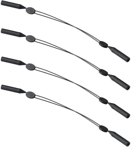 4pcs Glasses Strap Adjustable Length for Men's and Women's Glasses Non-slip Rope Strap Lanyard Retainer(25CM) in Saudi Arabia