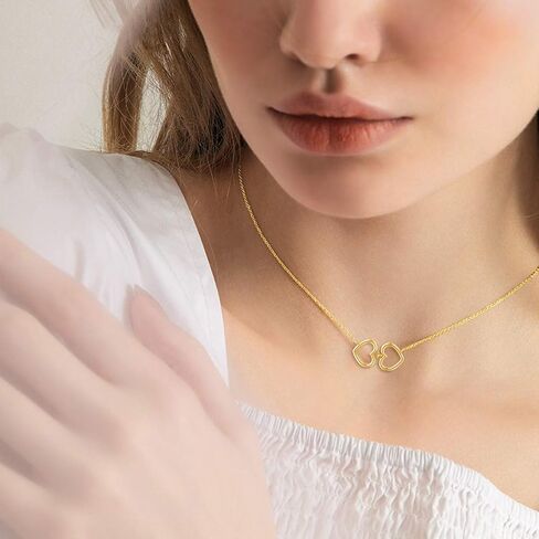 Blocaci 14K Gold Sun Necklaces for Women with Moissanite Sun Pendant Necklace, 16''-18'' in Saudi Arabia