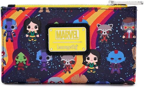 Loungefly x Marvel Guardians of the Galaxy Chibi Print Flap Wallet in Saudi Arabia