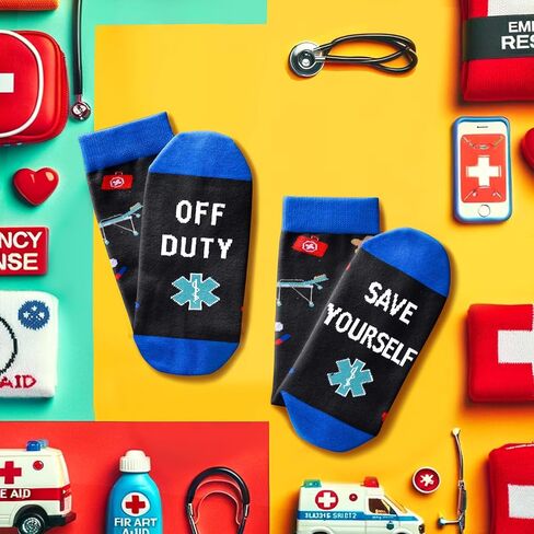 sockfun Gifts For Nurse Doctor EMT Optometrist Veterinarian, Funny Nurse Doctor Assistant Vet Tech Socks in Saudi Arabia