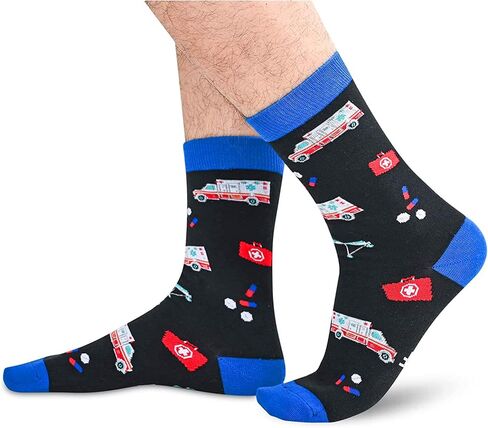 sockfun Gifts For Nurse Doctor EMT Optometrist Veterinarian, Funny Nurse Doctor Assistant Vet Tech Socks in Saudi Arabia