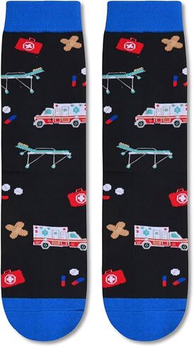 sockfun Gifts For Nurse Doctor EMT Optometrist Veterinarian, Funny Nurse Doctor Assistant Vet Tech Socks in Saudi Arabia