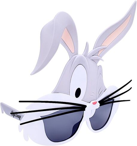 Sun-Staches Looney Tunes Sunglasses | Bugs, Taz or Marvin Costume Accessory | UV 400 | One Size Fits Most in Saudi Arabia