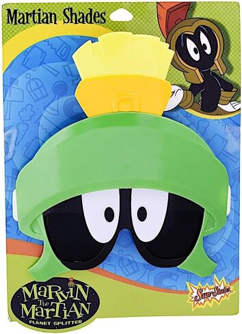 Sun-Staches Looney Tunes Sunglasses | Bugs, Taz or Marvin Costume Accessory | UV 400 | One Size Fits Most in Saudi Arabia
