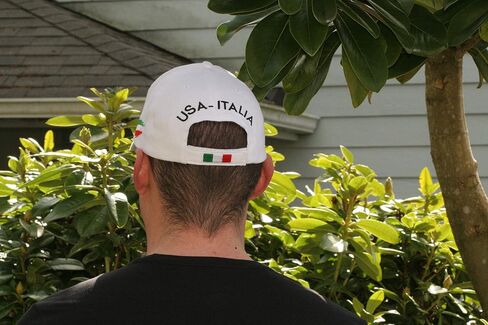 US/Italia Flags Embroidered Baseball Cap – Colorful Italian Hat in Black - Italy Collection of Italian Pride Products in Saudi Arabia