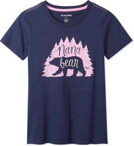 Women's Short Sleeve Pajama Top in Saudi Arabia