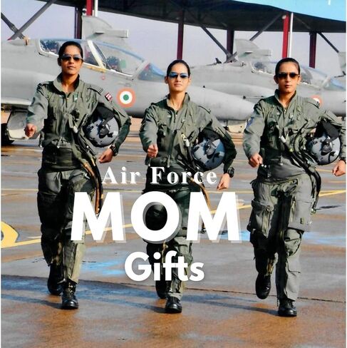 Air Force Mom Bangle Bracelet - Mom Gifts, Proud Airforce Mom Charm Bracelet | Red, White, and Blue Rhinestone Charms | Show your Appreciation with a Unique Gift in Saudi Arabia