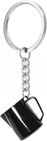 Miniature Replica of Barista Portafilter Keychain Realistic Coffee Lover Accessory in Saudi Arabia