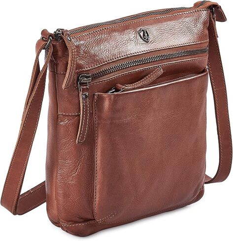 Real Leather Purse for Women Crossbody Bag Travel Shoulder Handbag Small Vintage Pocketbook in Saudi Arabia