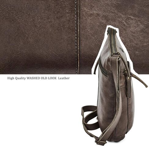 Real Leather Purse for Women Crossbody Bag Travel Shoulder Handbag Small Vintage Pocketbook in Kuwait