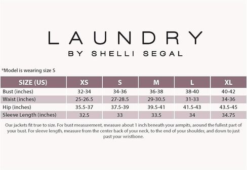 سترة Laundry by Shelli Segal النسائية المنتفخة 3/4 مع شريط من الفرو الصناعي ومريلة قابلة للفصل in Kuwait