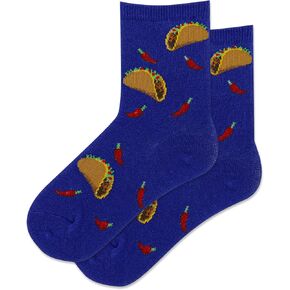 Hot Sox Kids' Fun Food & Drink Crew Socks-1 Pair Pack-Cool & Cute Boys & Girls Gifts