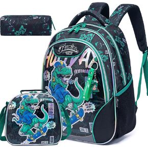 Kids Backpacks for Girls School Bag Cute Girls Backpacks Ages 8-10 with Lunch Box Pencil Case Bookbag Set Travel Backpack for Preschool Kindergarten Elementary Students