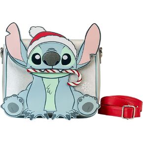 Loungefly Disney Stitch Holiday Crossbody Bag Disney