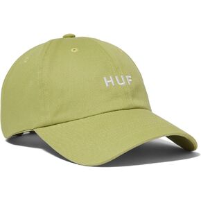 HUF Set OG Curved Visor 6 Panel Strapback Hat