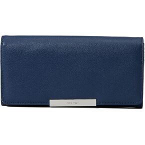 NINE WEST Wildwood Slg Organizer Bifold Wallet شعار الفطر الأزهار مقاس واحد