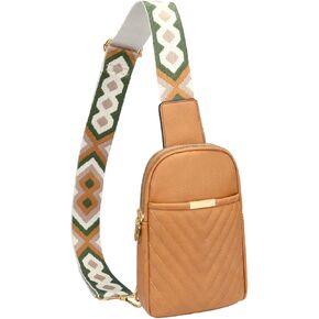 KKXIU Small Sling Bag for Women Crossbody Trendy Fanny Packs Vegan Leather Mini Cell Phone Teenage Purse