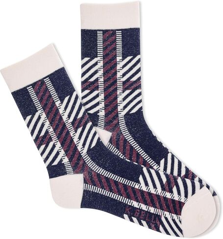 K. Bell Women's Fun Patterns & Designs Crew Socks-1 Pairs-Cool & Cute Novelty Gifts in Kuwait
