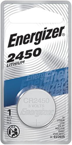Energizer CR2450 Lithium Battery, 3v ECR2450, Qty 6 in Saudi Arabia