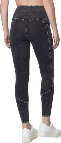 Andrew Marc Women's High Waist Faux Denim Full Length Legging, Regular and Plus Sizes in Saudi Arabia