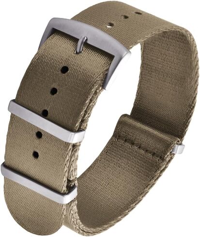 Military Ballistic Nylon Watch Strap - Seat Belt Choice of Color 20mm or 22mm for Men Women in Kuwait