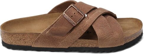 Birkenstock Women's Soft Footbed Arizona SFB Blu Oil LTR N in Saudi Arabia