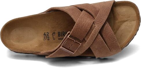 Birkenstock Women's Soft Footbed Arizona SFB Blu Oil LTR N in Saudi Arabia
