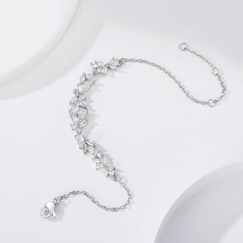 Bracelets For Women Adjustable Length | Stylish Minimalist Design | Bridal Bracelet | Dainty Link Bracelet For Girls | Ideal Holiday or Birthday Gift in Saudi Arabia
