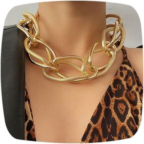 Chunky Choker Necklaces for Women Men Boys Girls Collar