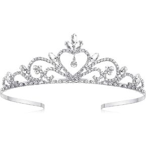 Princess Rhinestone Wedding Tiara for Girls