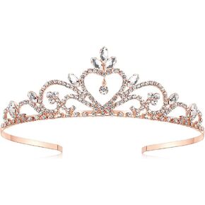 Princess Rhinestone Wedding Tiara for Girls