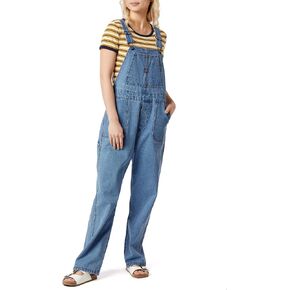 UNIONBAY Unisex Relaxed Fit Denim Fashion Bib Overall