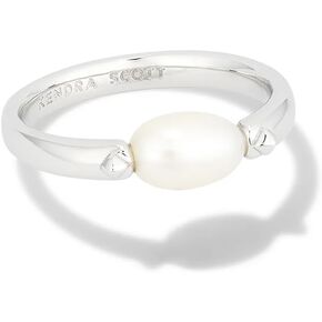 Kendra Scott Leighton Pearl Band Ring