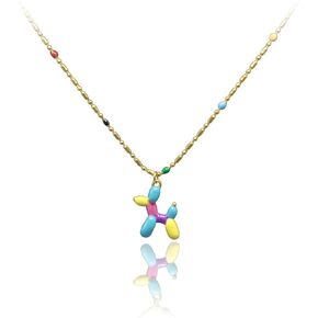 Cute Animal Necklace for Women Bear/Dog Pendant Jewelry
