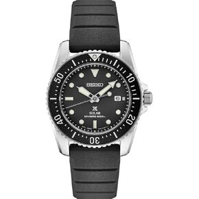 SEIKO Automatic Solar Dive Watch for Men - Prospex Collection - LumiBrite Hands, Sapphire Crystal - Water Resistant 200M