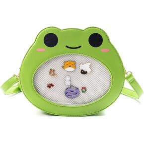 Cartoon Frog Cute Bag Crossbody Purse Backpack for Women