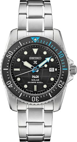 SEIKO Solar Dive Watch for Men - Prospex Collection - LumiBrite Hands - Water Resistant 200M in Saudi Arabia
