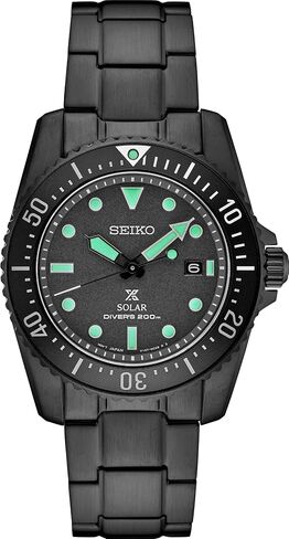 SEIKO Solar Dive Watch for Men - Prospex Collection - LumiBrite Hands - Water Resistant 200M in Saudi Arabia